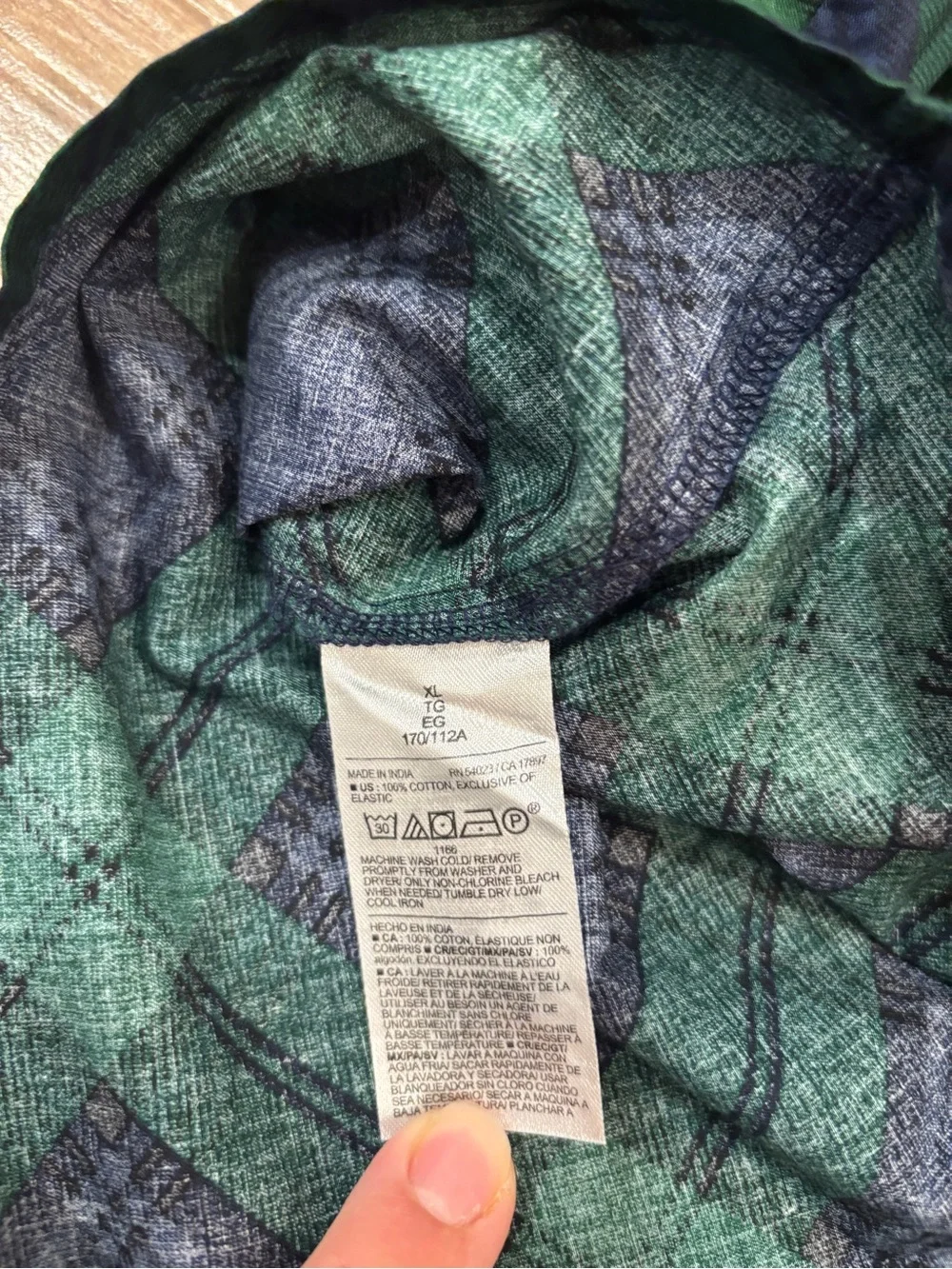 Old Navy & Green Plaid Puff-Sleeve Peplum Top Holiday Festive Sz XL Christmas